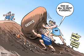 GREECE AN UPHILL TASK by Paresh Nath