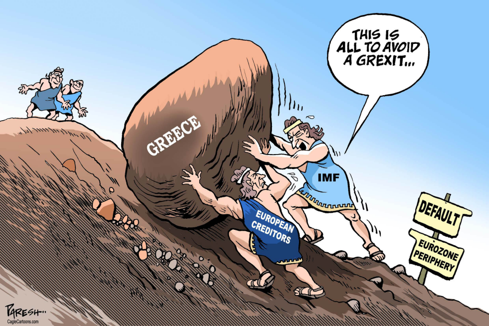  GREECE AN UPHILL TASK by Paresh Nath