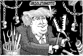 TRUMP Y LA TORTURA by Wolverton