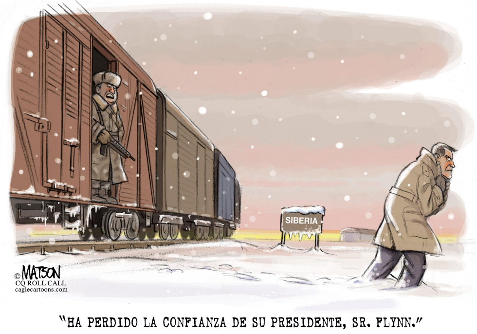  MICHAEL FLYNN EXILIADO A SIBERIA  by RJ Matson