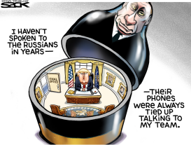 NESTING TRUMP by Steve Sack