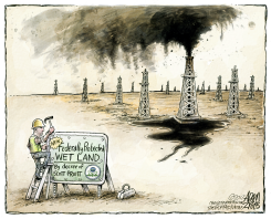 SCOTT PRUITT'S EPA by Adam Zyglis