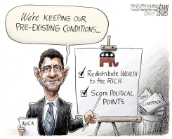 OBAMACARE REPLACEMENT by Adam Zyglis