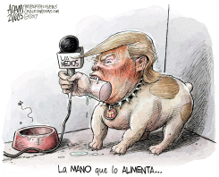 TRUMP Y LOS MEDIOS  by Adam Zyglis