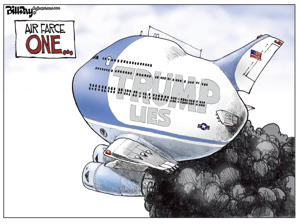  AIR FARCE ONE by Bill Day