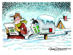 SNOW AND SPRING FEVER by Dave Granlund