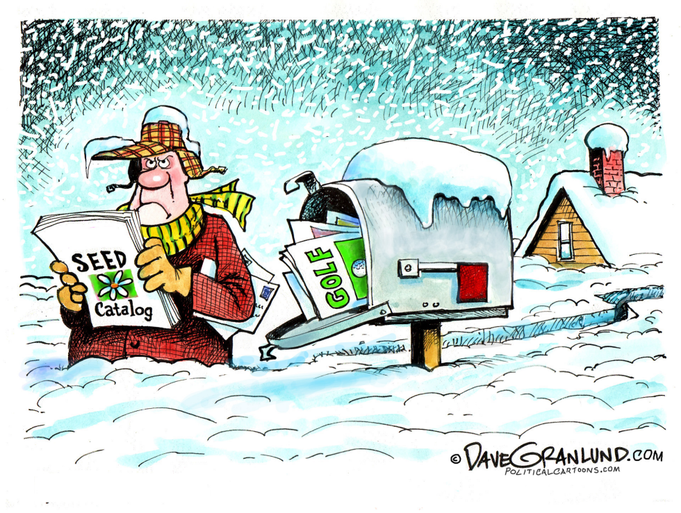  SNOW AND SPRING FEVER by Dave Granlund