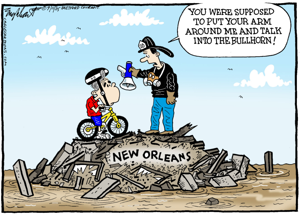  THEN AND NOW  by Bob Englehart