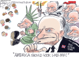 WHITE AMERICA by Pat Bagley