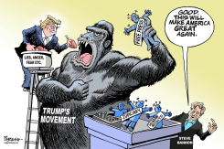 TRUMP’S MOVEMENT by Paresh Nath