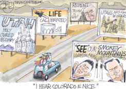 LOCAL UTAH DYSTOPIA by Pat Bagley