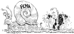 CARACOL FEMA by Daryl Cagle