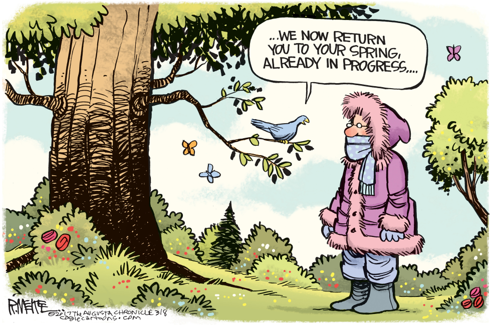  RETURN OF SPRING by Rick McKee