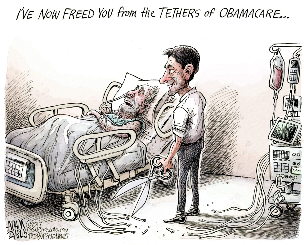  TRUMPCARE by Adam Zyglis