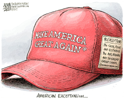 MAGA HAT by Adam Zyglis