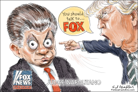 TRUMP BLAMES NAPOLITANO by Ed Wexler