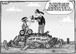 ENTONCES Y AHORA by Bob Englehart