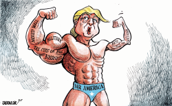 MR AMERICA by Sabir Nazar