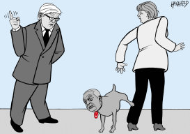 STEINMEIER, MERKEL, ERDOGAN by Rainer Hachfeld