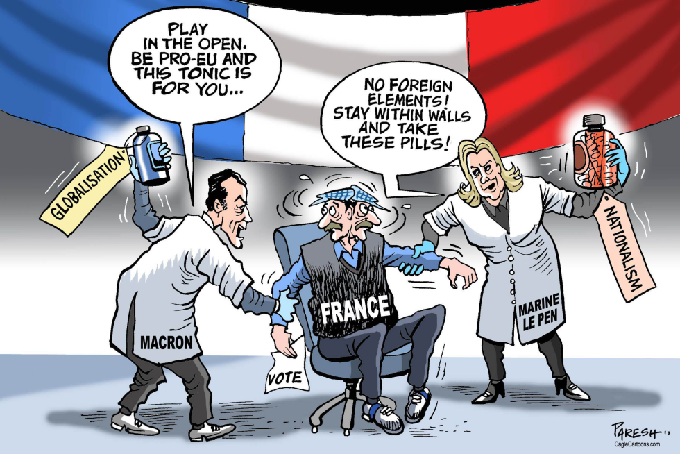  FRENCH POLL CAMPAIGN by Paresh Nath