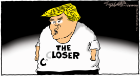 TRUMP LOSES by Bob Englehart