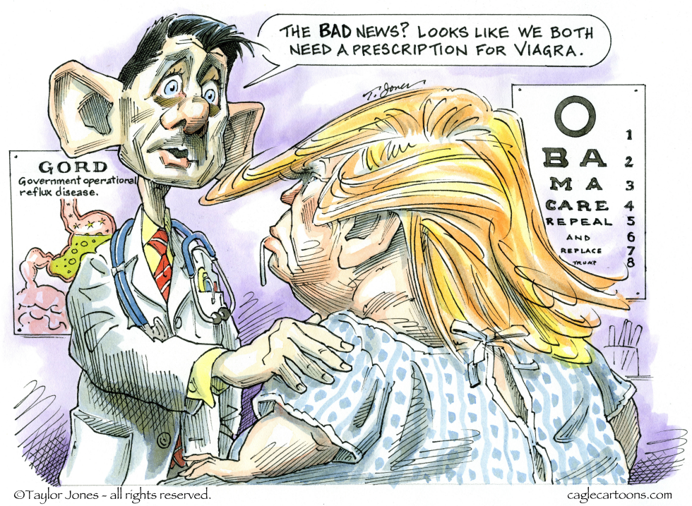  RYAN AND TRUMP - THE DIAGNOSIS  by Taylor Jones