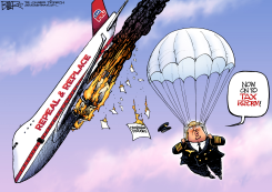 MAYDAY by Nate Beeler