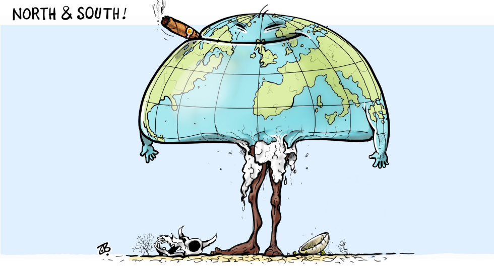  NORTH & SOUTH by Emad Hajjaj