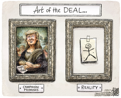 OBAMACARE PROMISE by Adam Zyglis