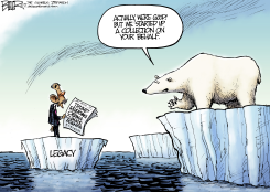 MELTING ICE by Nate Beeler