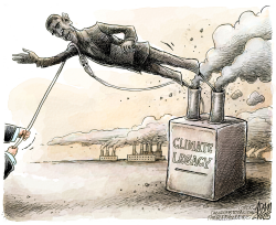 CLIMATE LEGACY by Adam Zyglis