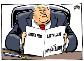 TRUMP AND CLIMATE CHANGE by Tom Janssen