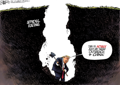 THE HOLE by Nate Beeler