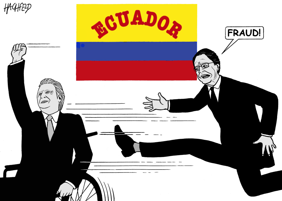  ELECTION IN ECUADOR by Rainer Hachfeld