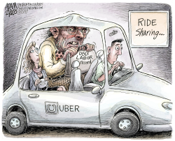 UBER by Adam Zyglis