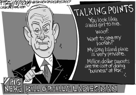 BILL O'REILLY by David Fitzsimmons