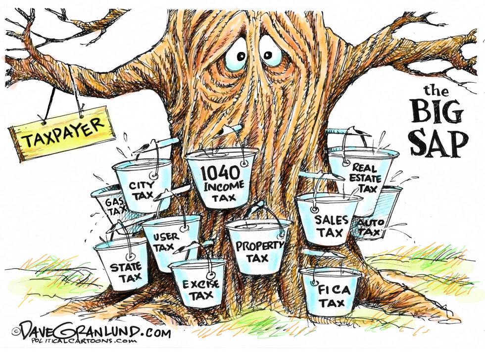  TAXES by Dave Granlund