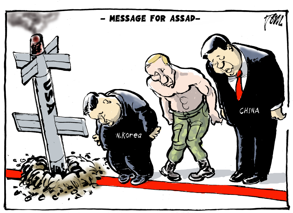  MESSAGE FOR ASSAD by Tom Janssen