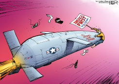 MISSILE STRIKE by Nate Beeler