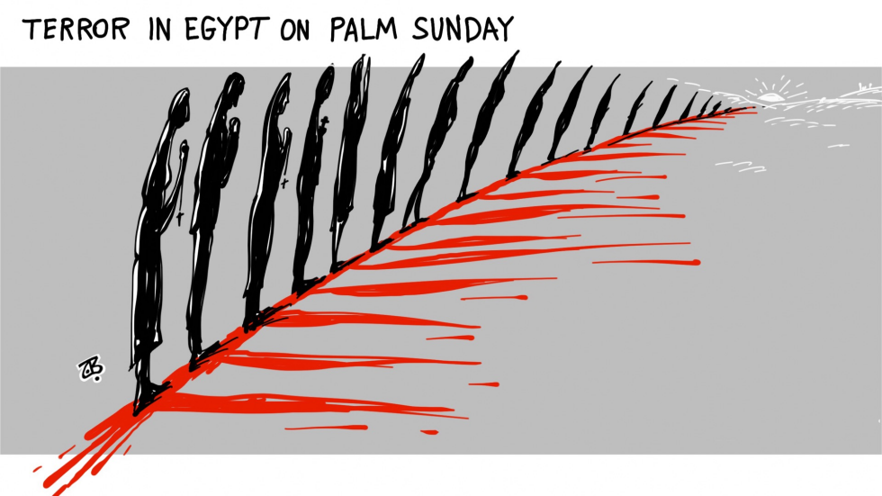  TERROR IN EGYPT by Emad Hajjaj