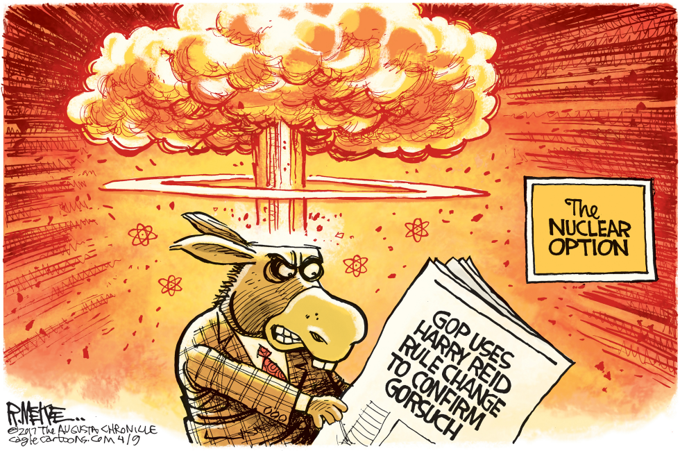  NUCLEAR OPTION by Rick McKee