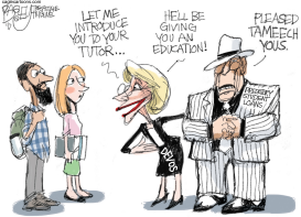 STUDENT LOAN SHARK by Pat Bagley