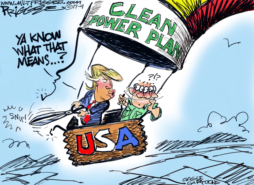  TRUMP ENERGY by Milt Priggee