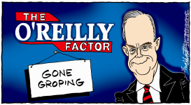 BILL O'REILLY by Bob Englehart