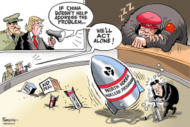 TRUMP AND NORTH KOREA by Paresh Nath