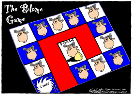 THE BLAME GAME by Bob Englehart