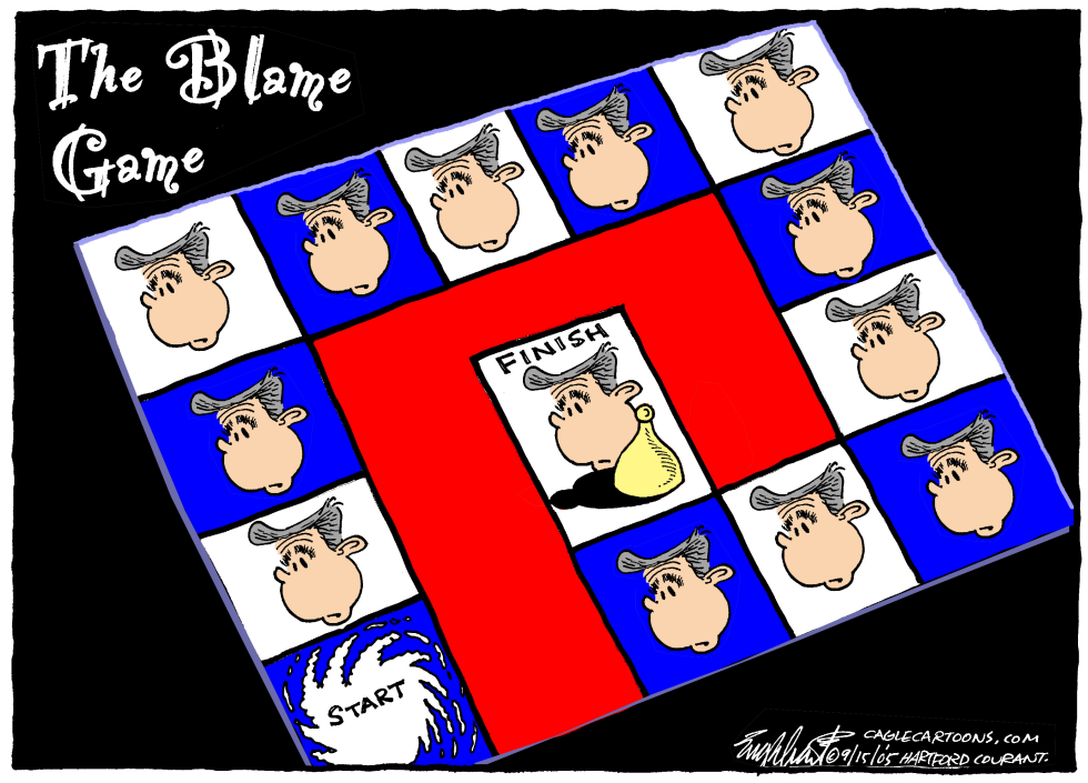  THE BLAME GAME by Bob Englehart