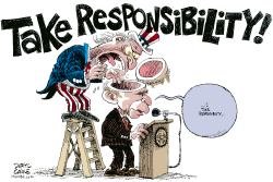 TAKE RESPONSIBILITY by Daryl Cagle