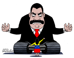 THE REVOLUTION VERSUS THE VENEZUELAN PEOPLE by Arcadio Esquivel