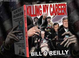 O'REILLY BOOK FOX NEWS SEXUAL HARASSMENT by Sean Delonas